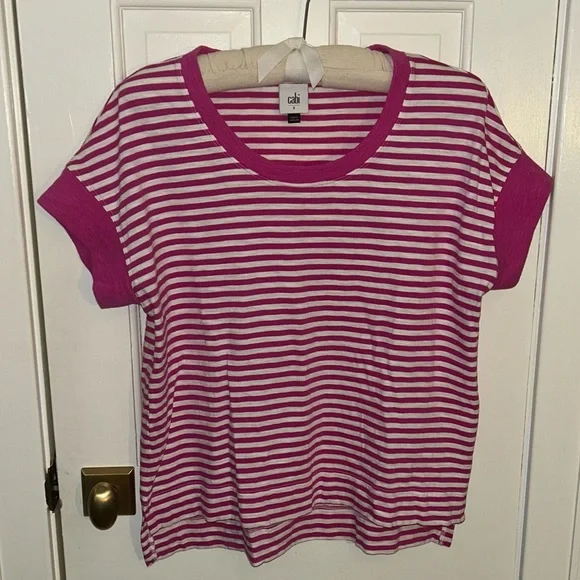 EUC CAbi Backyard Tee - Sz S - Picture 1 of 7